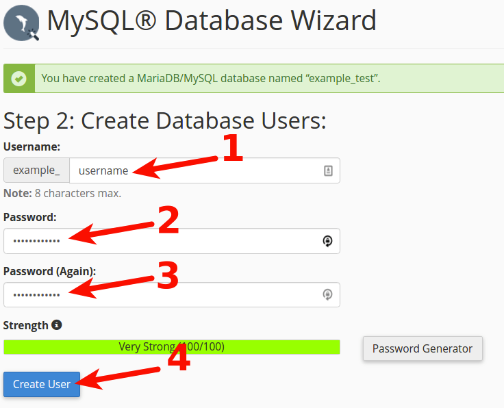 MySQL Database for GoBiz Installation